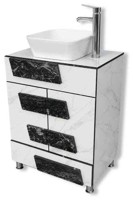 Set mueble de baño de piso