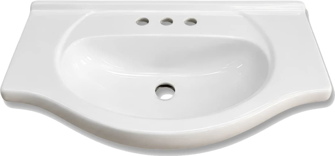 Loza de cerámica blanca